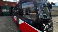 Петербург получил 14 трамвайных вагонов от «Роскосмоса»