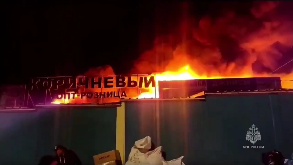 Пожар в Ростове-на-Дону разросся до 3 тысяч квадратных метров: тушение осложнено - tvspb.ru