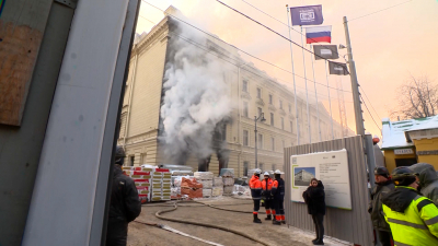 Пожар в петербургской Консерватории не коснулся помещений на реставрации