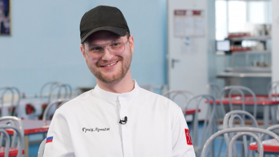 Шеф-повар школьной столовой Артём Гриц: Самое радостное на работе — видеть счастливые лица детей