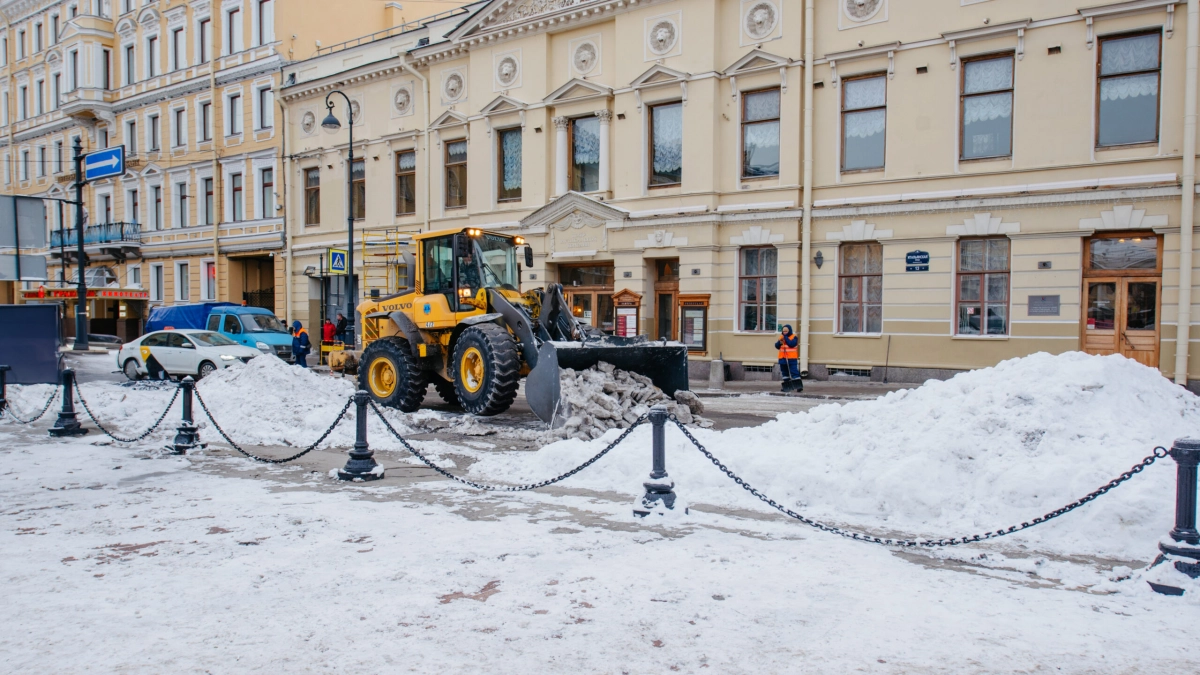 К нарушителям правил зимней уборки применяются меры административного реагирования - tvspb.ru
