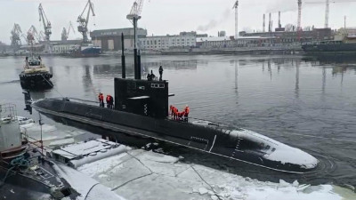 Подводная лодка «Великие Луки» вышла на заводские ходовые испытания