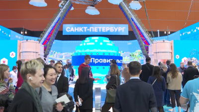 Стенд Петербурга на выставке «Россия» посетил миллионный гость