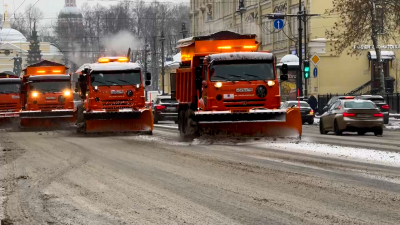Циклон EFTHALIA подобрался к Петербургу: понедельник выдался снежным
