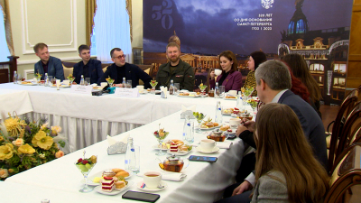 В Петербурге приняли делегацию журналистов и блогеров из новых регионов России