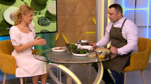 Полезный завтрак с авокадо