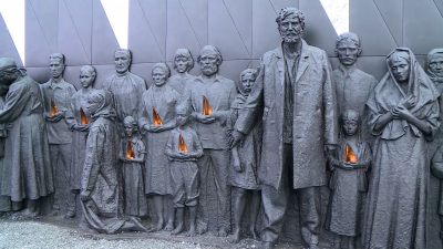 В Ленобласти открыли Мемориальный комплекс «Мирным гражданам СССР, погибшим во время Великой Отечественной войны»