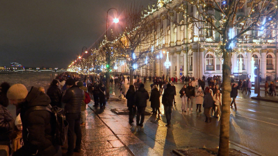 В первую декаду января туристы потратили в Петербурге около 20 миллиардов рублей