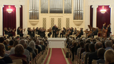 «Маэстро скрипки» Антонио Вивальди прозвучал в Большом зале Филармонии