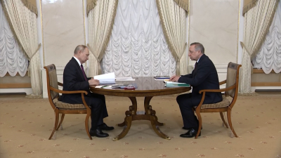 Владимир Путин и Александр Беглов обсудили перспективы развития Петербурга