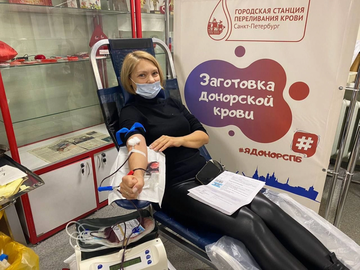 Петербуржцы сдали более 300 литров донорской крови в новогодние праздники - tvspb.ru