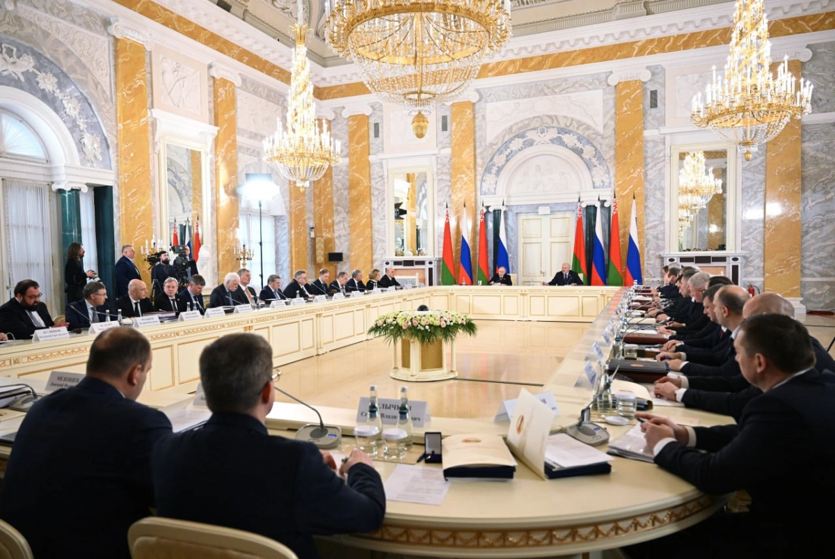 В Петербурге прошло заседание Высшего Государственного Совета Союзного государства - tvspb.ru