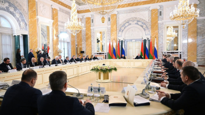 В Петербурге прошло заседание Высшего Государственного Совета Союзного государства