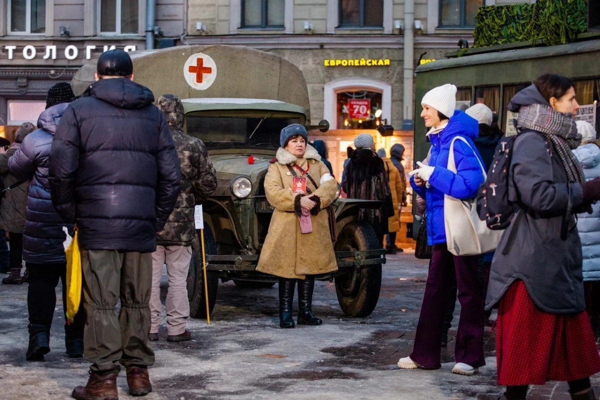 Интерактивную выставку о блокаде «Улица жизни» посетили более 70 тысяч человек - tvspb.ru