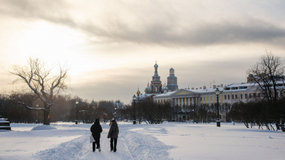 Конец недели в Петербурге завершится мокрым снегом и +3 градусами