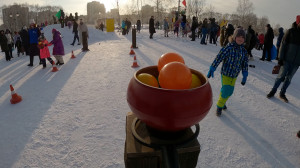 Вспомнить детство и дальше всех метнуть валенок: народные зимние забавы в Красногвардейском районе