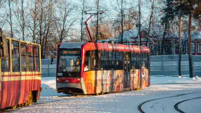 Более 500 млн рублей выделили на трамваи для линии «Славянка»