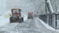 Снегопад, циклон и холода не помешали очистить в Петербурге 279 млн квадратных метров территорий