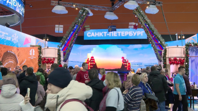 На стенде Петербурга на выставке «Россия» начался новый сезон