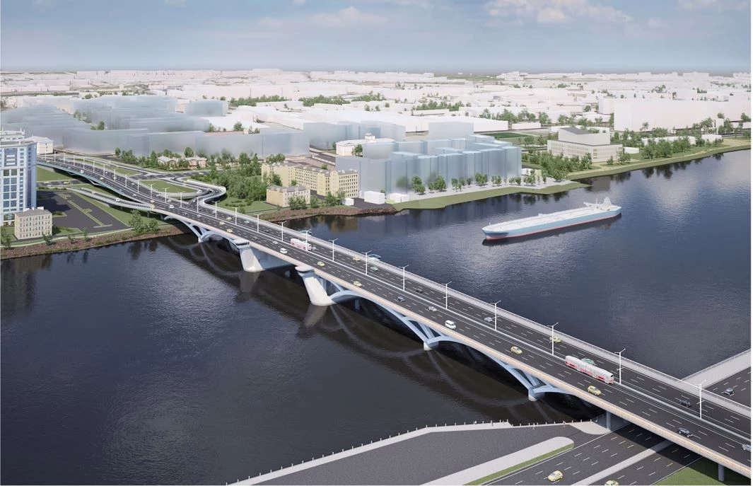 В Петербурге началась подготовка территории у будущего Большого Смоленского моста - tvspb.ru