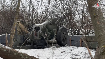 Расчеты гаубиц Д-30 сорвали очередную атаку ВСУ