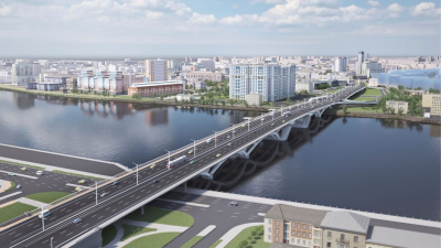 Госстройнадзор выдал разрешение на строительство Большого Смоленского моста