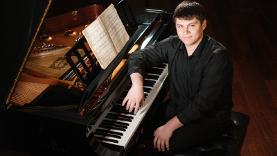Молодой пианист Сергей Давыдченко выступит в Николаевском дворце 1 и 2 марта