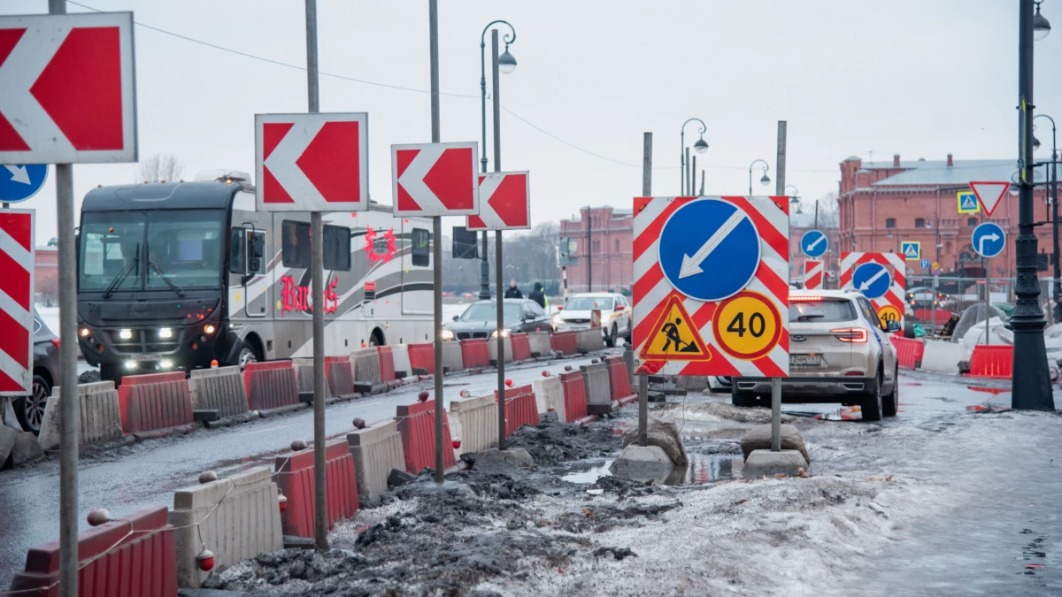 Где в Петербурге ограничат дорожное движение с 18, 19 и 20 января - tvspb.ru