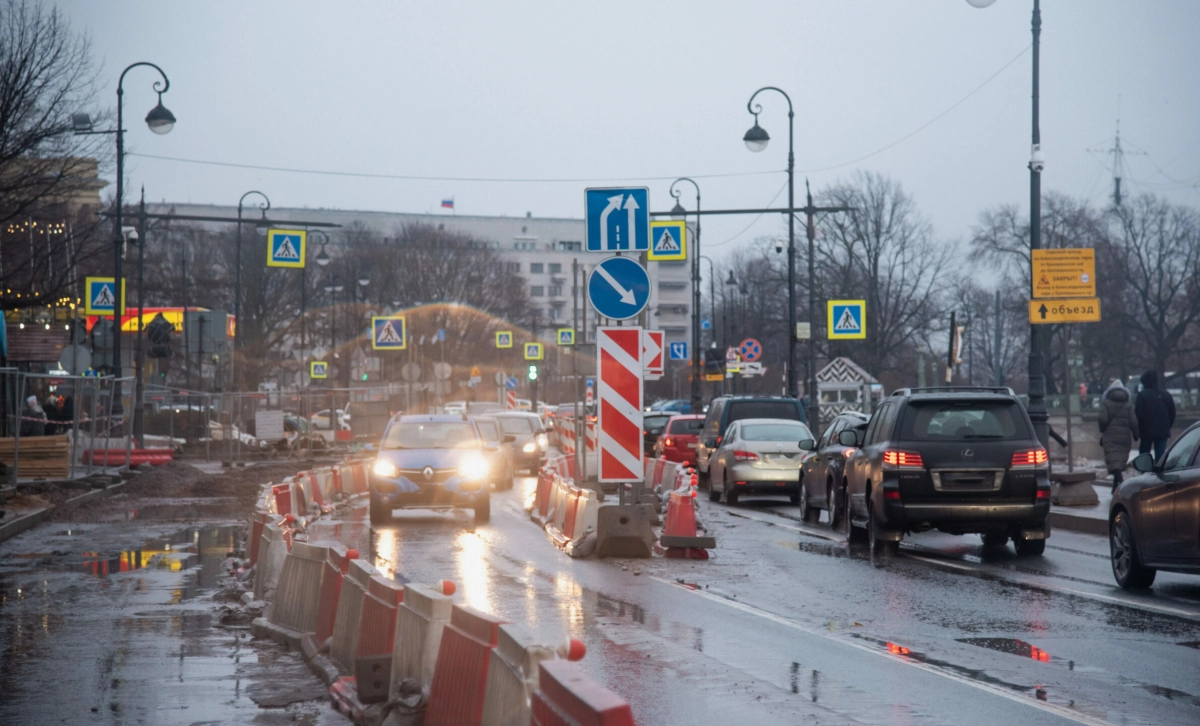 С января по сентябрь в Московском районе закроют движение по участку Алтайской улицы  - tvspb.ru