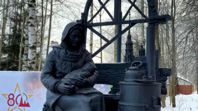 Во Всеволожске открыли памятник детям блокадного Ленинграда