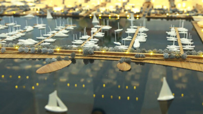 Самая большая в Европе стоянка для яхт, аттракционы и набережные: что будет в туристическом кластере «Горская»