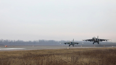 Су-25 нанесли удар по замаскированной технике ВСУ на Донецком направлении