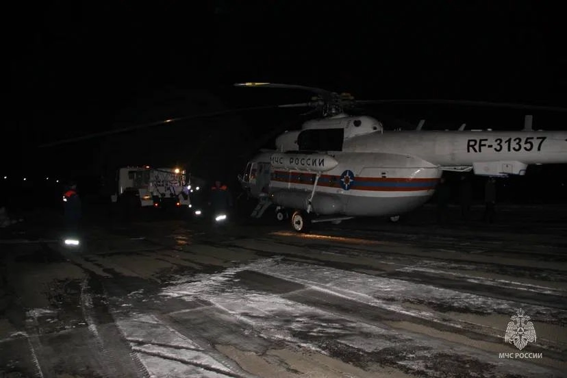 Вертолет Ми-8 разбился в Карелии по пути на соревнования «Русский лёд» - tvspb.ru
