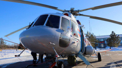 Спасатели ищут тела экипажа разбившегося в Карелии вертолета Ми-8