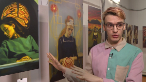 Нейрохудожники против рака: в Петербурге представили картины, созданные с помощью искусственного интеллекта