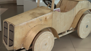 Выставка советских педальных автомобилей