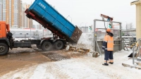 Пункты приема и плавления снега в Петербурге приняли более 3 млн кубометров осадков