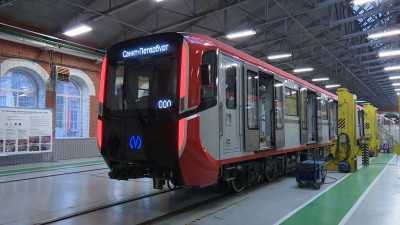 В Петербурге собрали 20-й состав поезда «Балтиец»