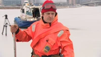 Опасный лёд: спасатели 35 раз за месяц выезжали на Финский залив, реки и каналы