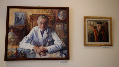 В музее Педиатрического университета открыли выставку, посвящённую 85-летию со дня рождения Николая Шабалова 