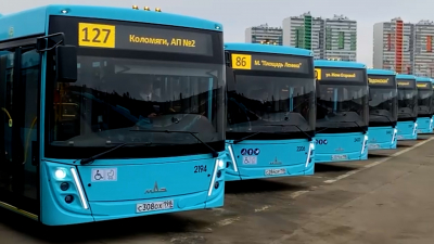 Более 100 автобусов-гармошек пополнят парк «Пассажиравтотранса»