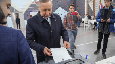 Александр Беглов: Я голосовал за будущее нашей страны, своих детей и внуков