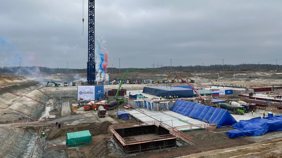 В Ленобласти начали строительство седьмого энергоблока ЛАЭС - tvspb.ru