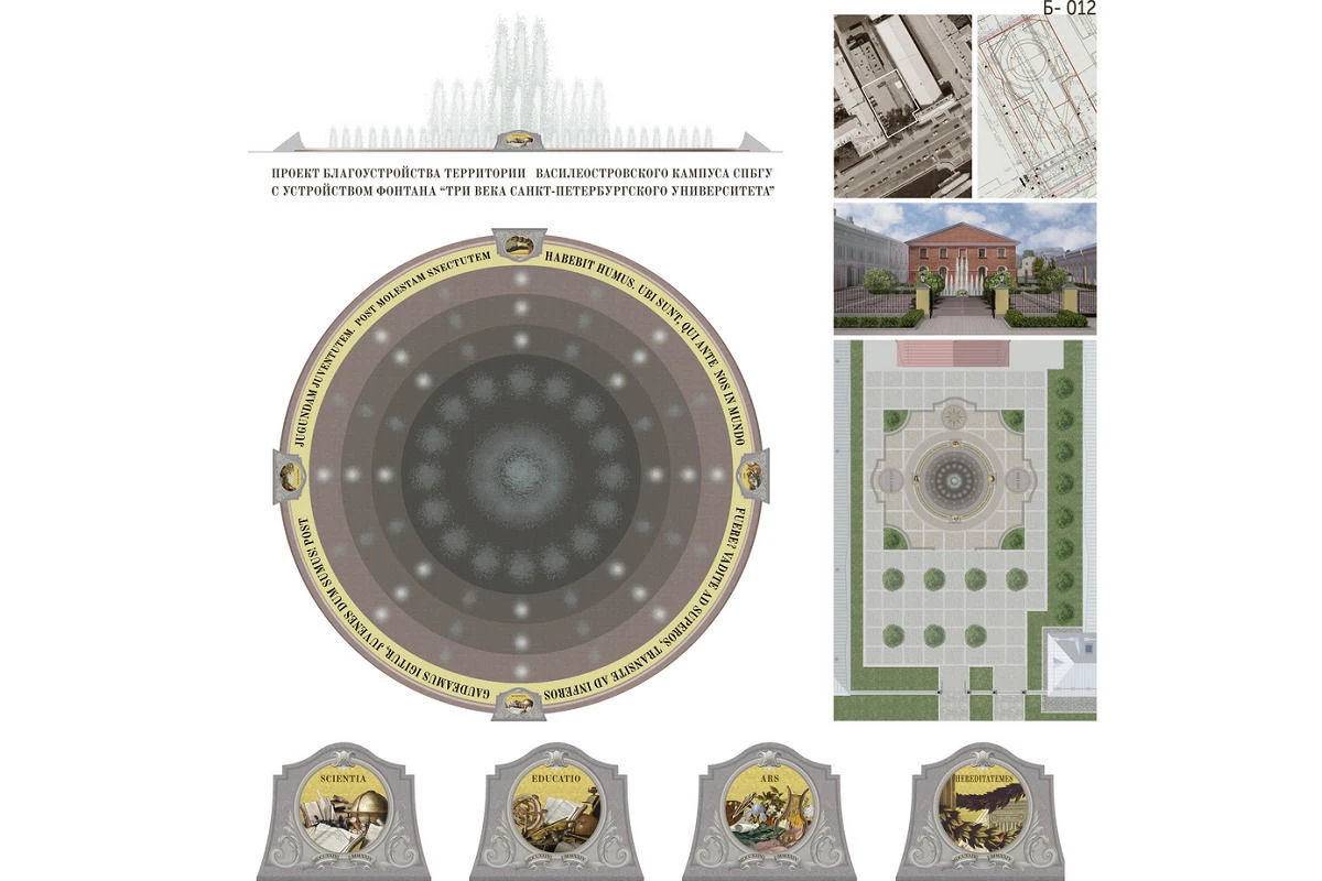СПбГУ показал проект фонтана, который появится на Университетской набережной - tvspb.ru