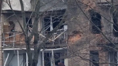 Как выглядит дом на Пискаревском проспекте после взрыва