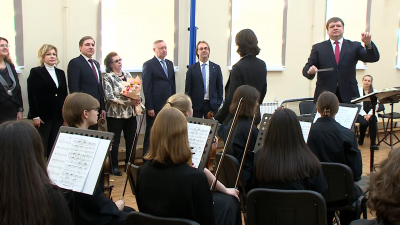 Музыкальное училище имени Римского-Корсакова открыли после капремонта