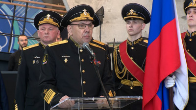 В Петербурге представили нового врио главнокомандующего ВМФ