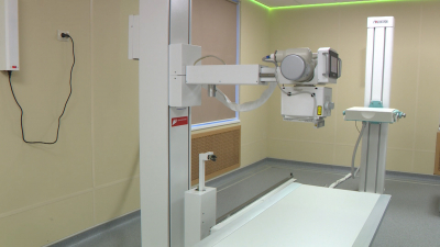 Поликлиника №17 в Красногвардейском районе получила новый рентгеновский аппарат