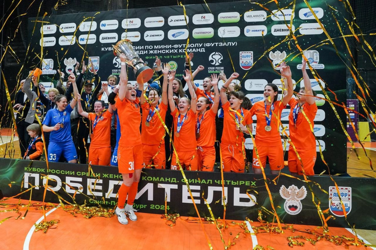 «Кристалл» выиграл Кубок России по мини-футболу среди женщин - tvspb.ru