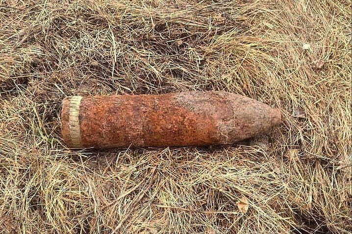 В Петергофе нашли снаряд времен Великой Отечественной войны - tvspb.ru
